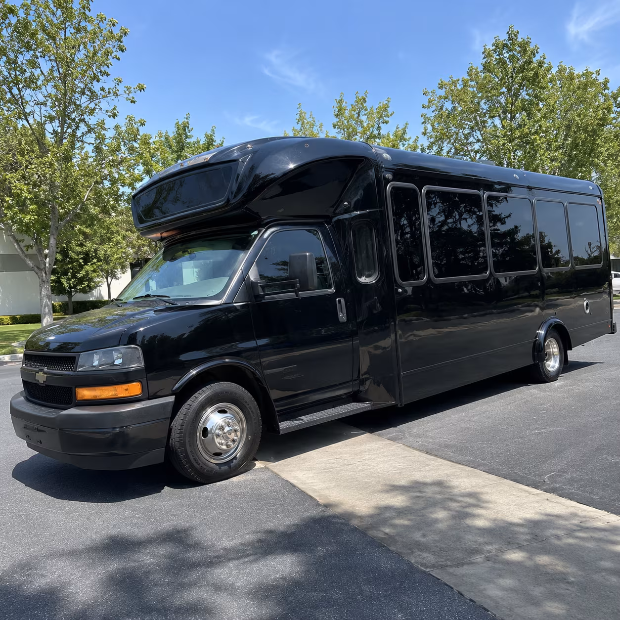blacksburg 15 passenger party bus