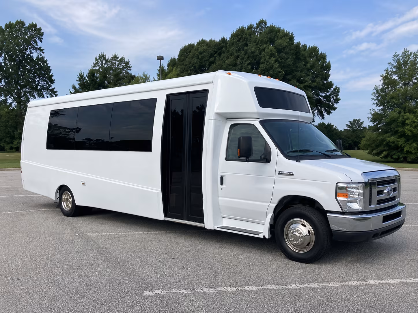 blacksburg 18 passenger party bus