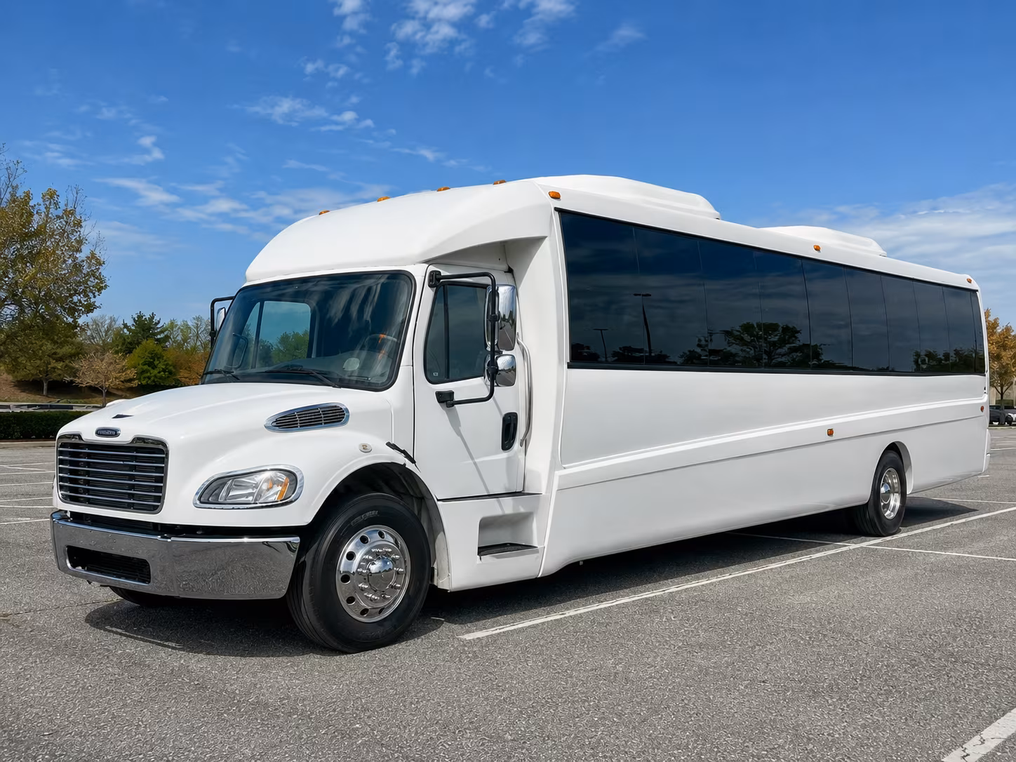 blacksburg 30 passenger party bus