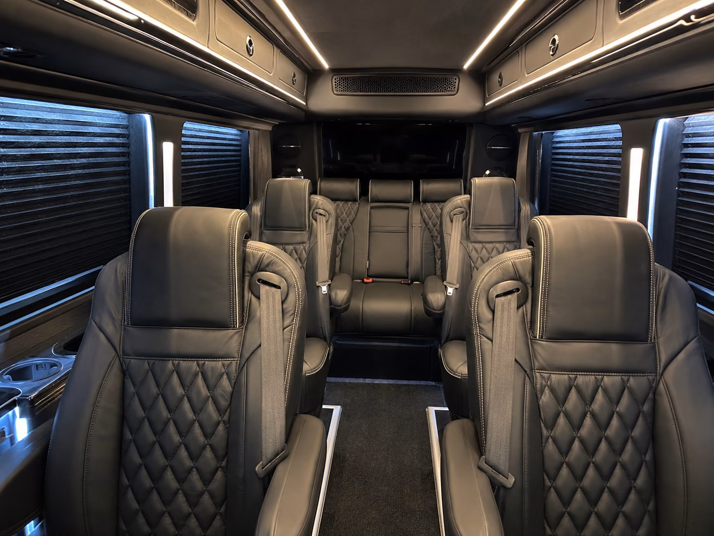 blacksburg concert transportation onboard seating