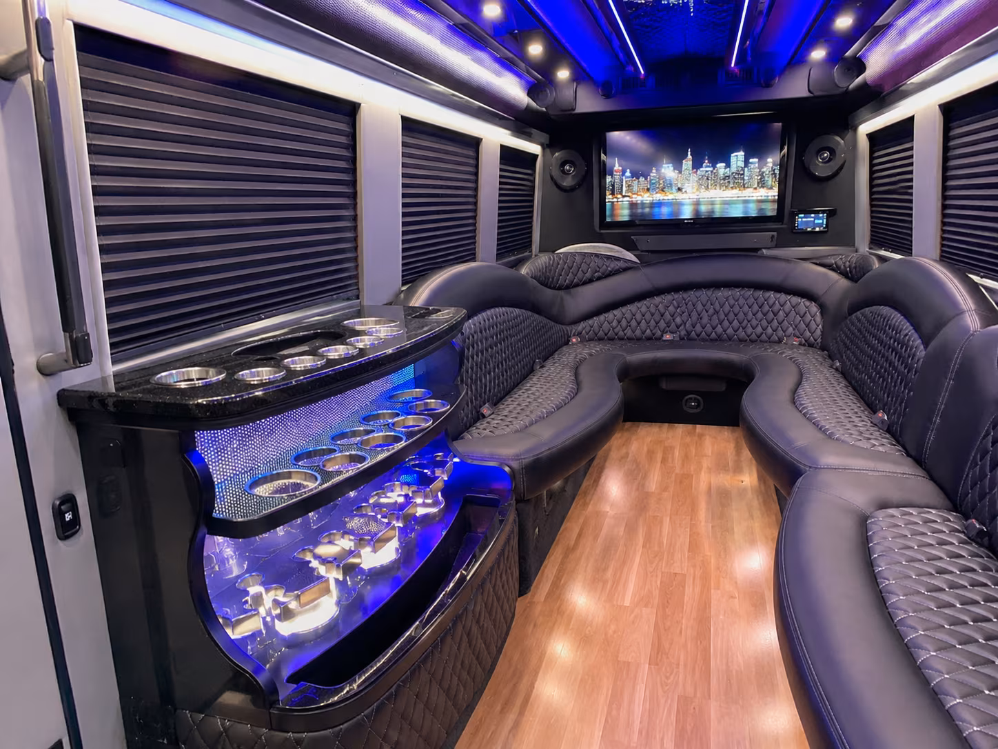 blacksburg night out party bus rental