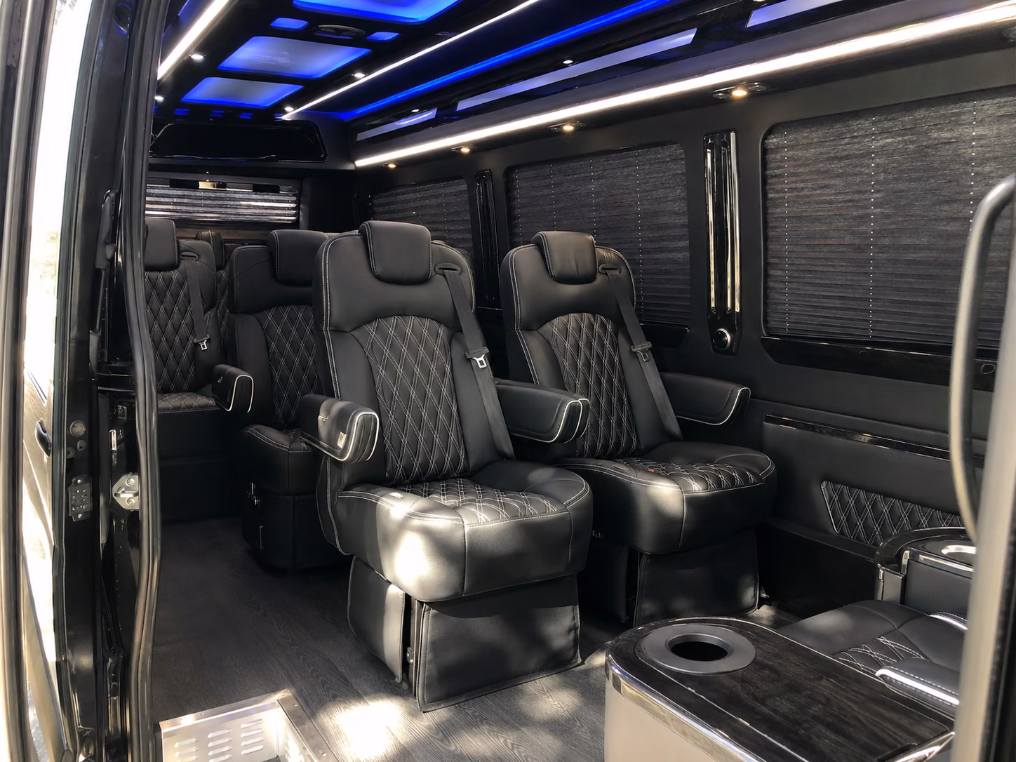 blacksburg private event transportation onboard seating