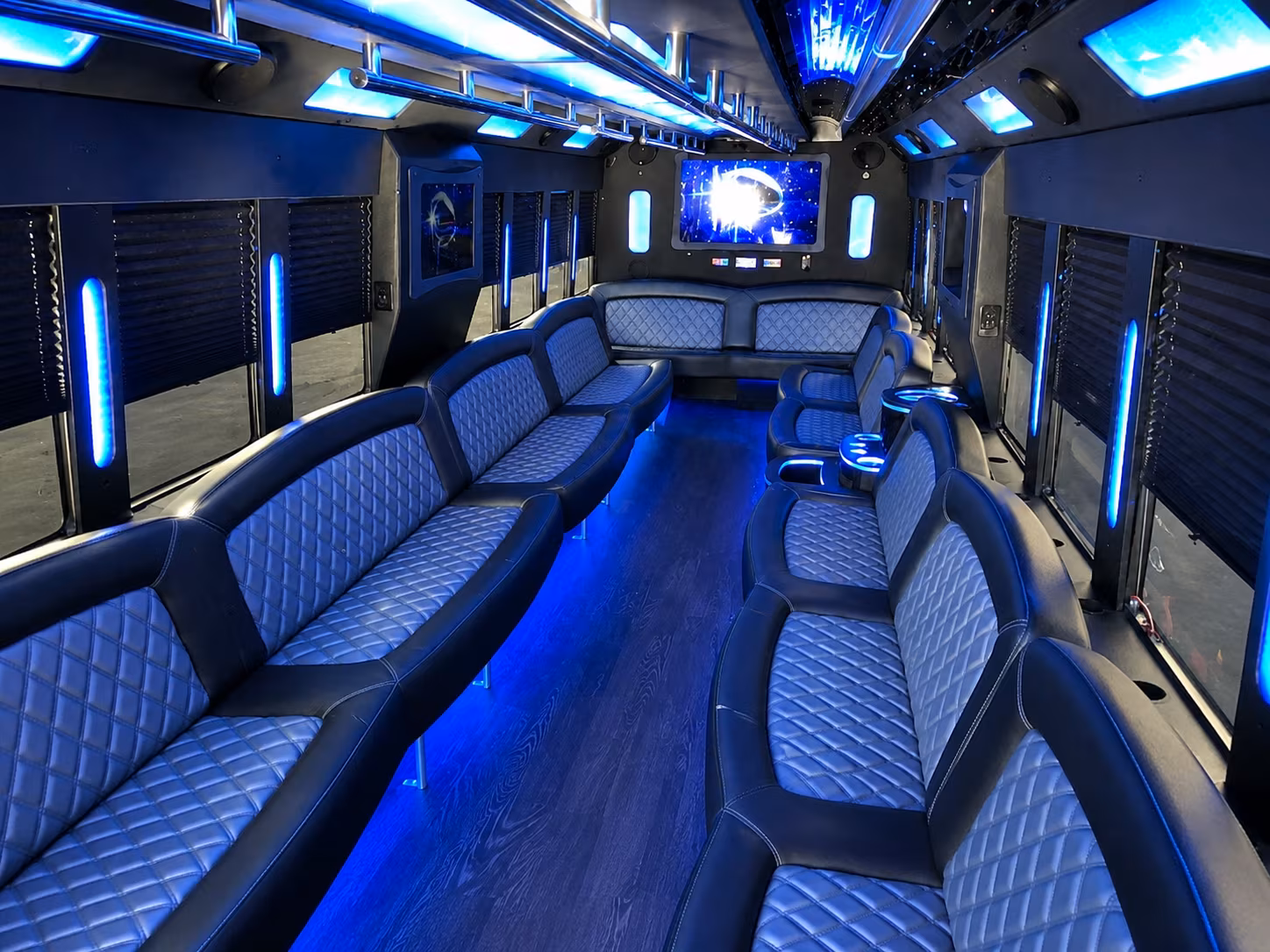 blacksburg sporting event party bus rental