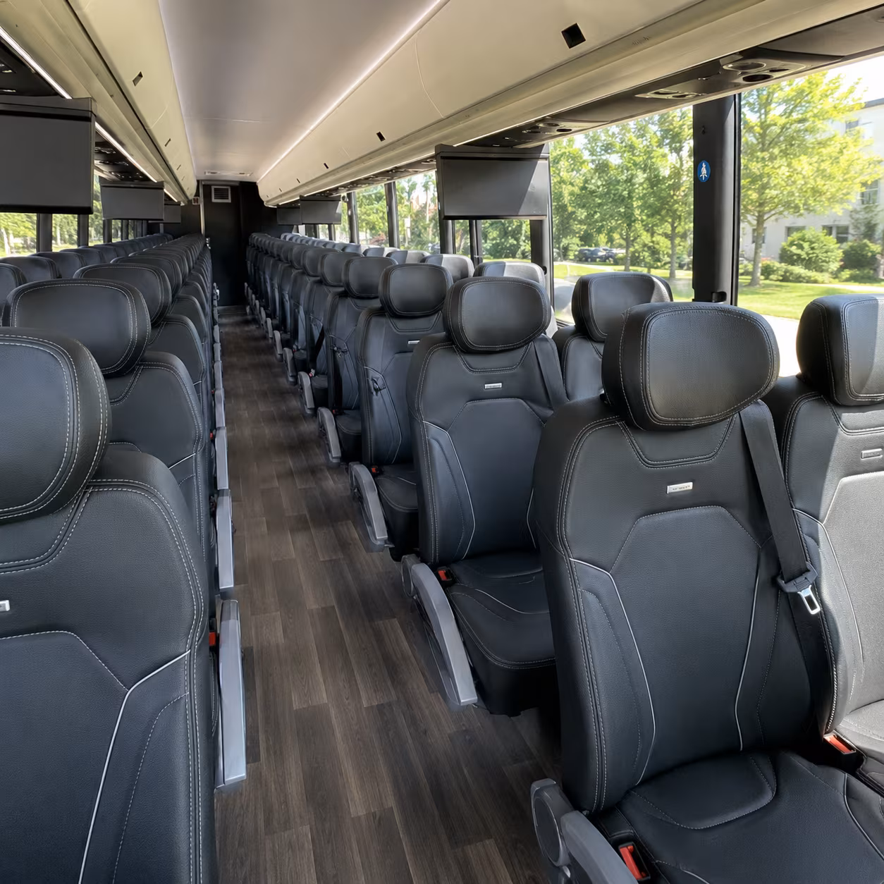 harrisonburg government military charter bus services