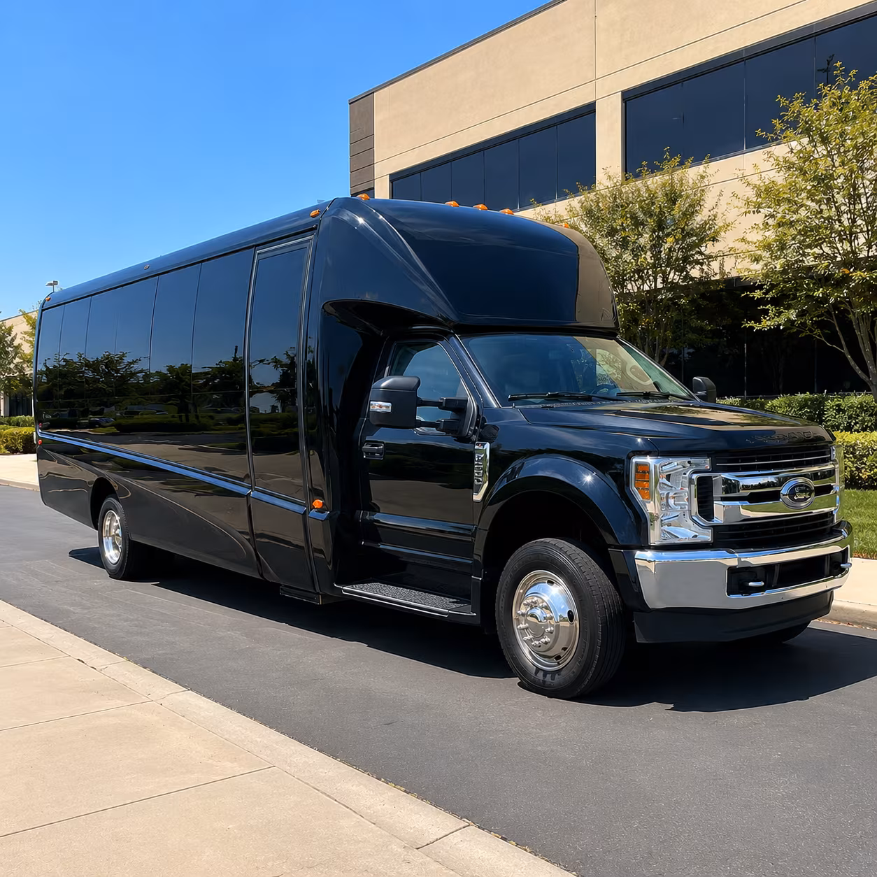 harrisonburg long distance charter bus rental
