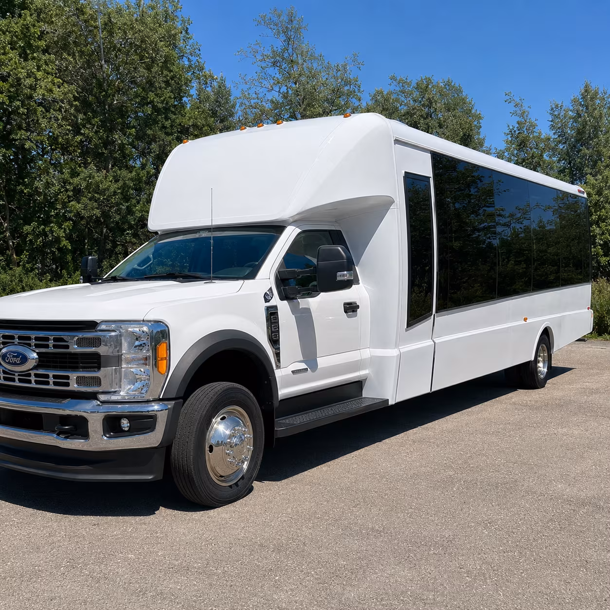 how the type of bus you choose changes the price in blacksburg virginia