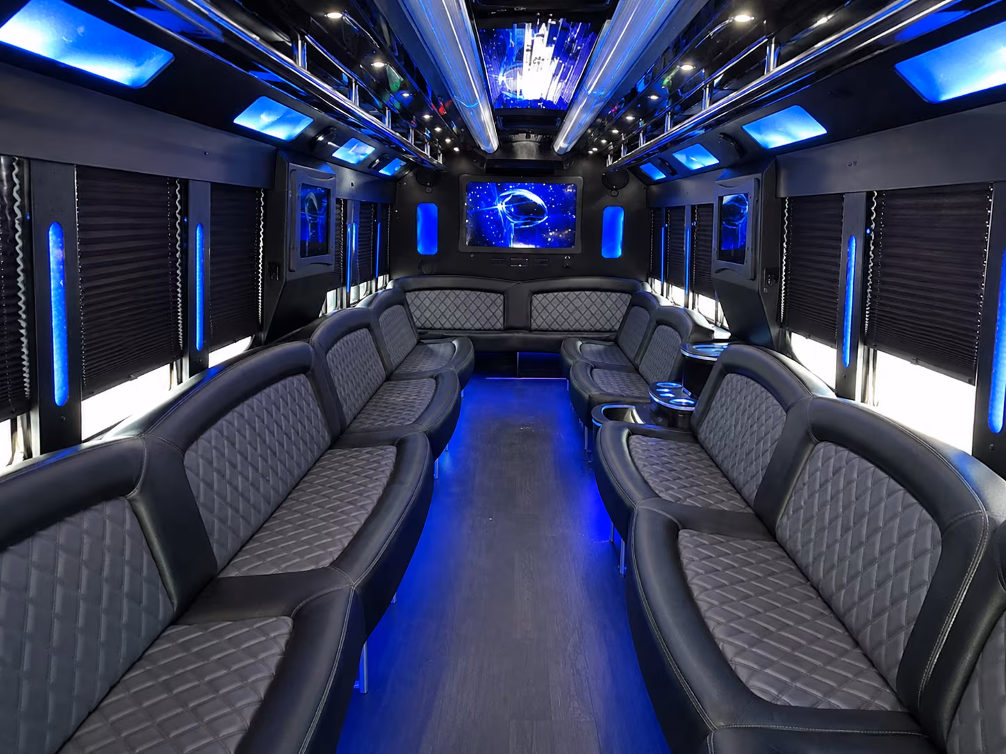 party buses for the pregame the hokie tailgate on wheels
