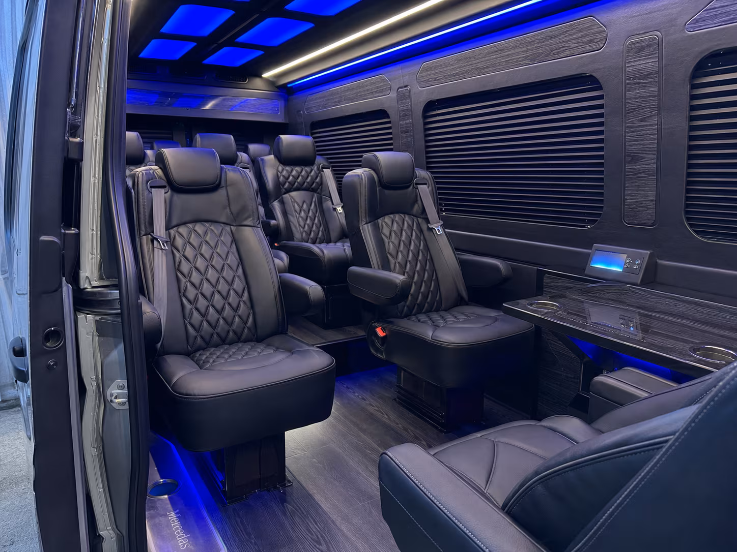 sprinter van transportation for groups and events across blacksburg