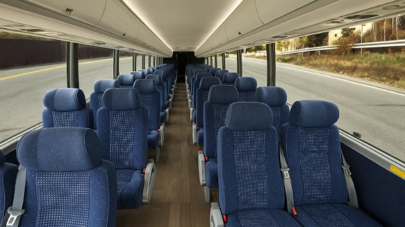 30 passenger minibus interior