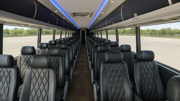 blacksburg 56 passenger charter bus