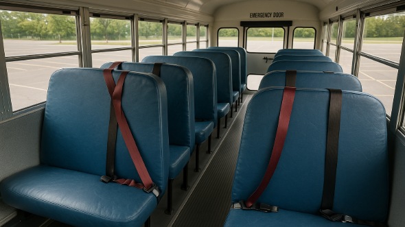 blacksburg school bus rental inside